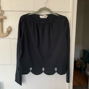 See by Chloe black top size S